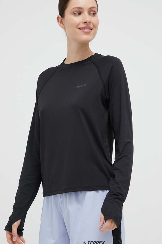 

Спортивная футболка с длинным рукавом Windridge Marmot, черный