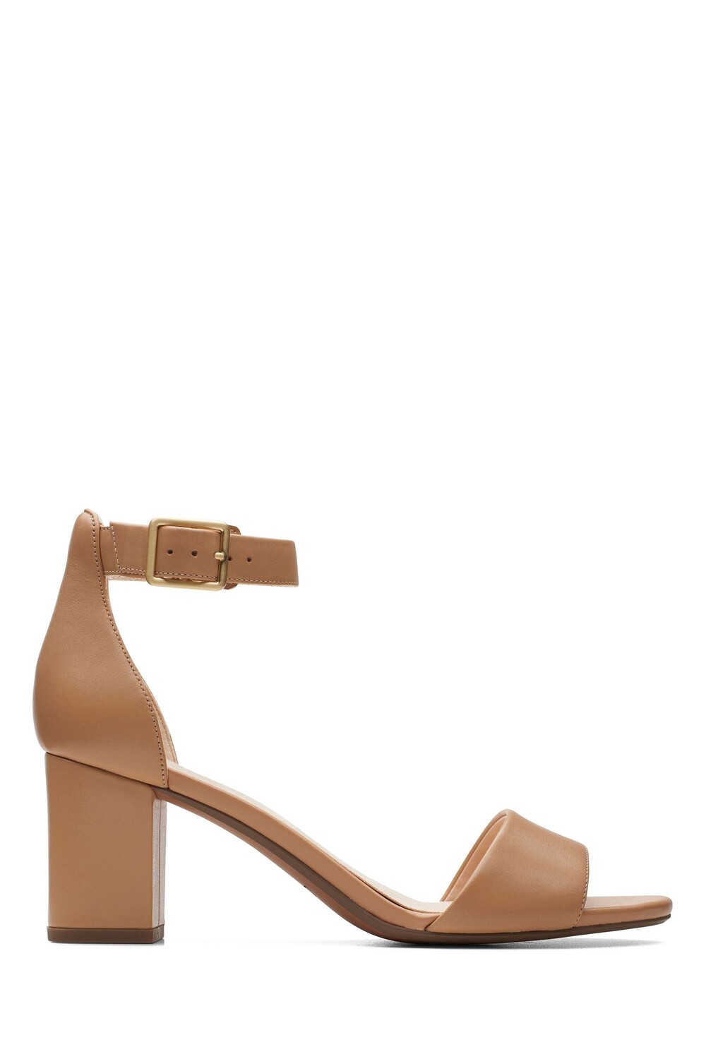 

Кожаные сандалии Deva Mae Clarks Clarks, коричневый
