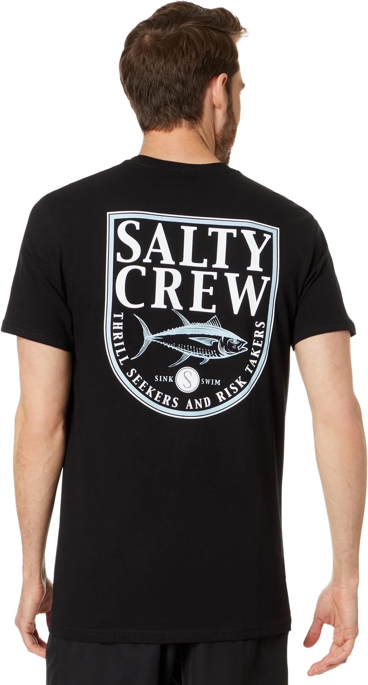 

Текущая футболка с короткими рукавами Salty Crew, черный