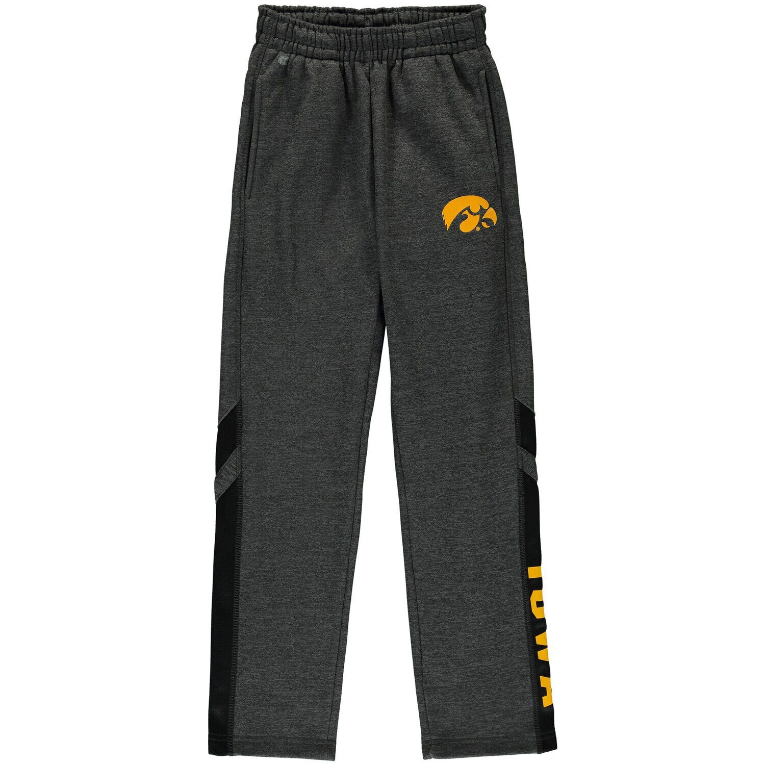 

Темно-серые флисовые брюки Youth Colosseum Iowa Hawkeyes Colosseum