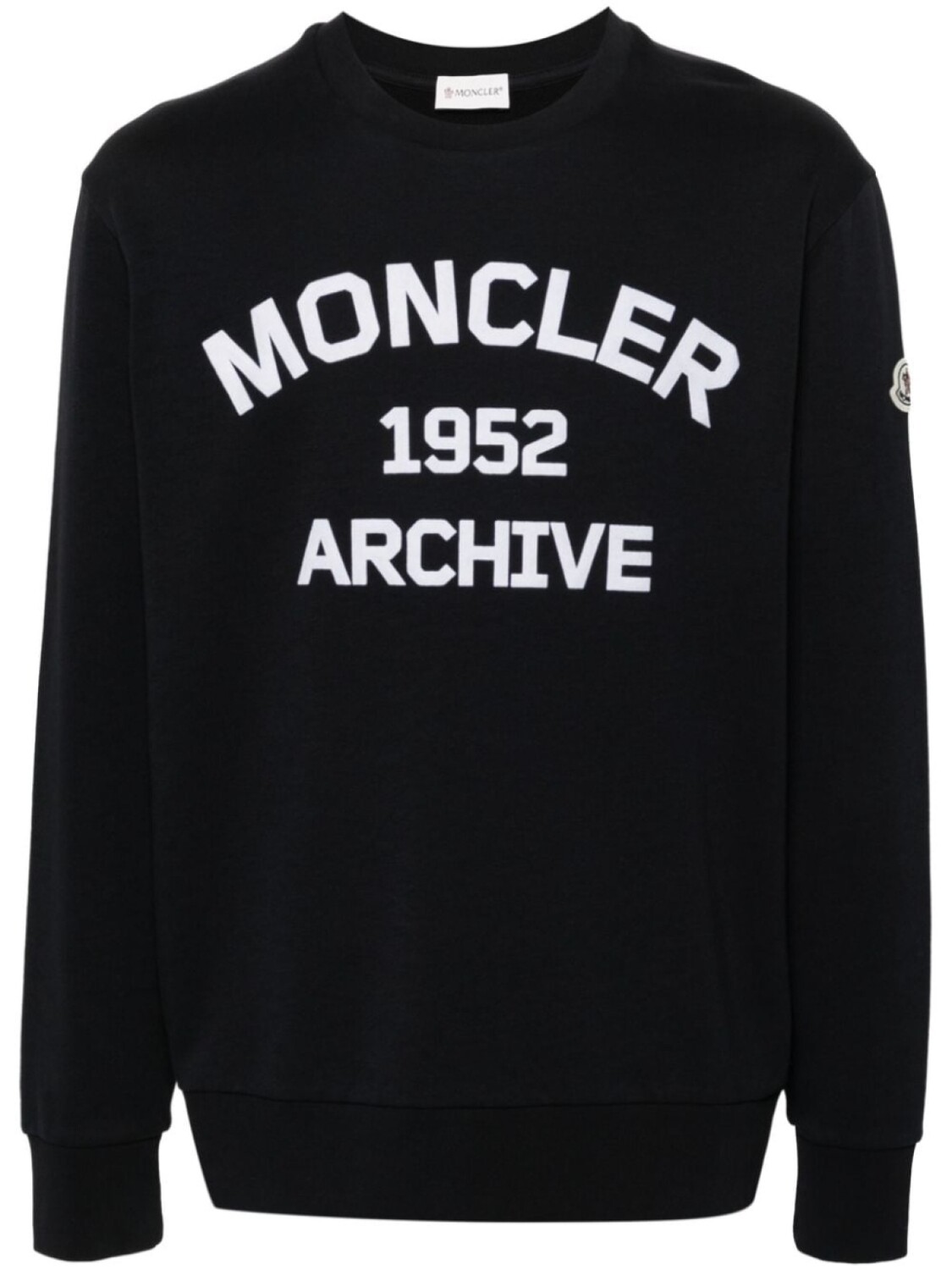 

Moncler толстовка с логотипом, синий