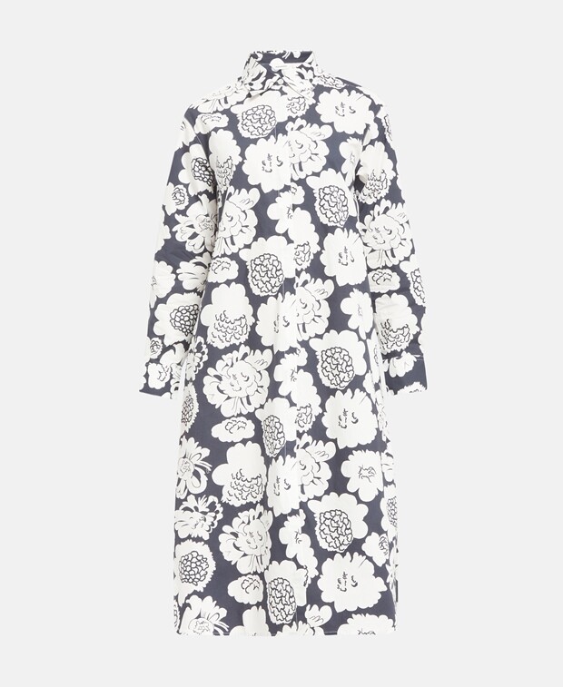 

Рубашка-платье Marimekko, темно-синий