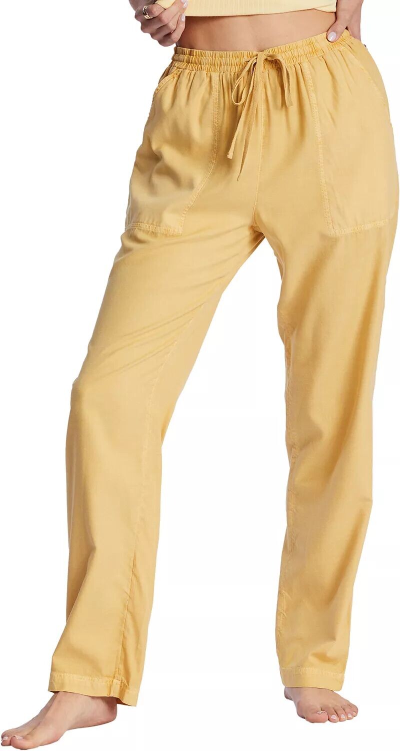 

Женские пляжные брюки Billabong Keen, золотой