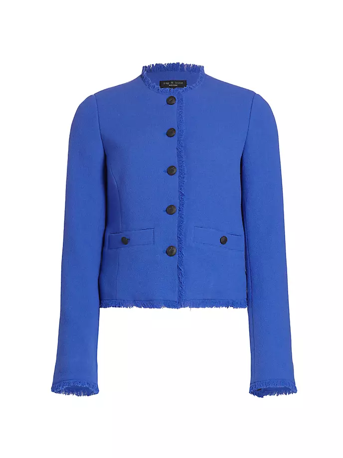 

Кармен Шерстяная Куртка Rag & Bone, цвет bright blue