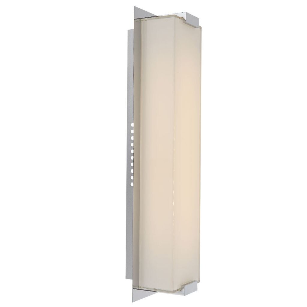 

Светодиодный настенный светильник, хром, стекло, 43 см Globo Lighting, серебро