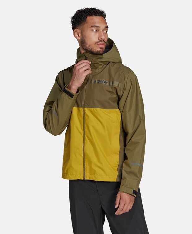 

Двойная куртка adidas, хаки