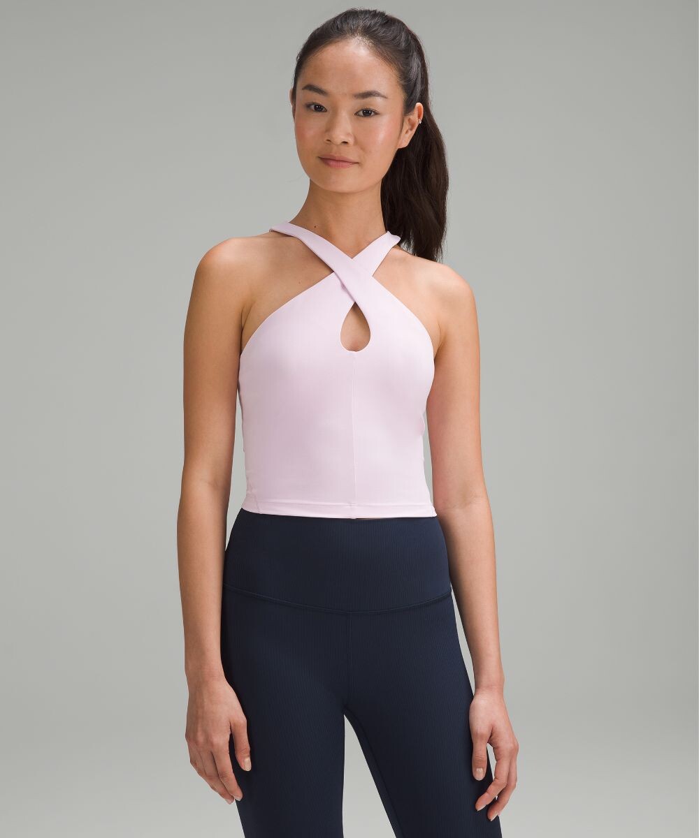 

Майка Align Keyhole с лямкой на бретельках Lululemon, розовый