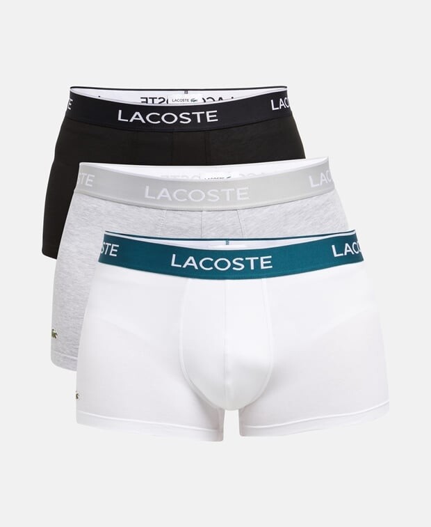 

Шорты-боксеры, комплект из 3 шт. Lacoste, светло-серый