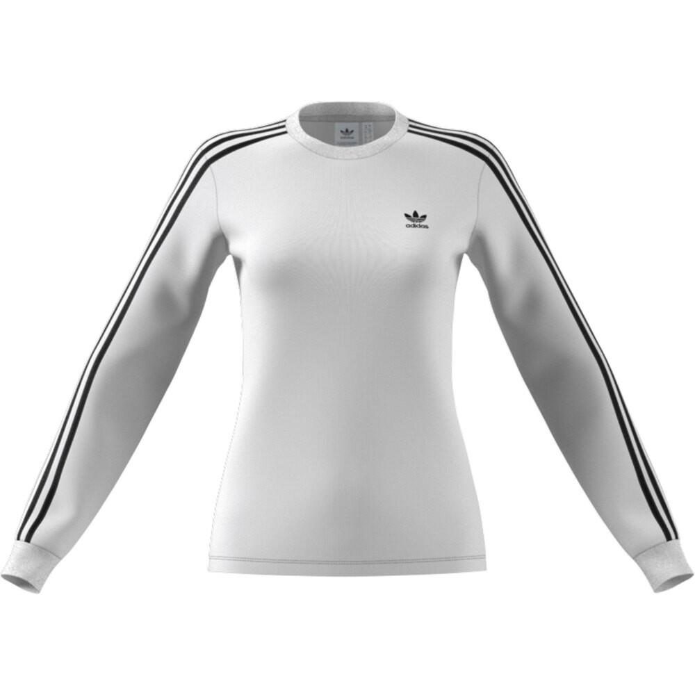 

Футболка с длинным рукавом adidas Originals 3 Stripes, белый
