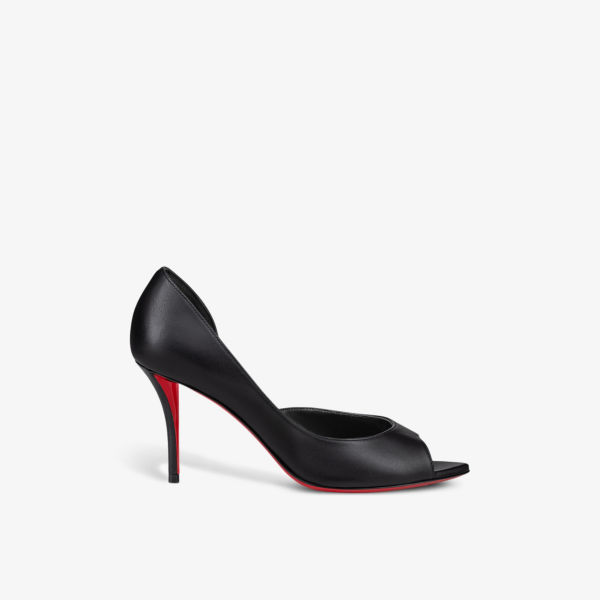 

Aposстрофа 80 кожаные корты с острым носком Christian Louboutin, черный