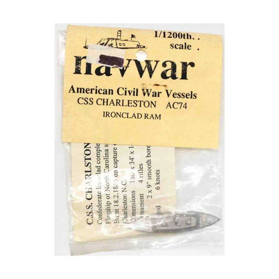 

CSS Чарльстон — Железный таран, American Civil War Vessels (1:1200) (NavWar)
