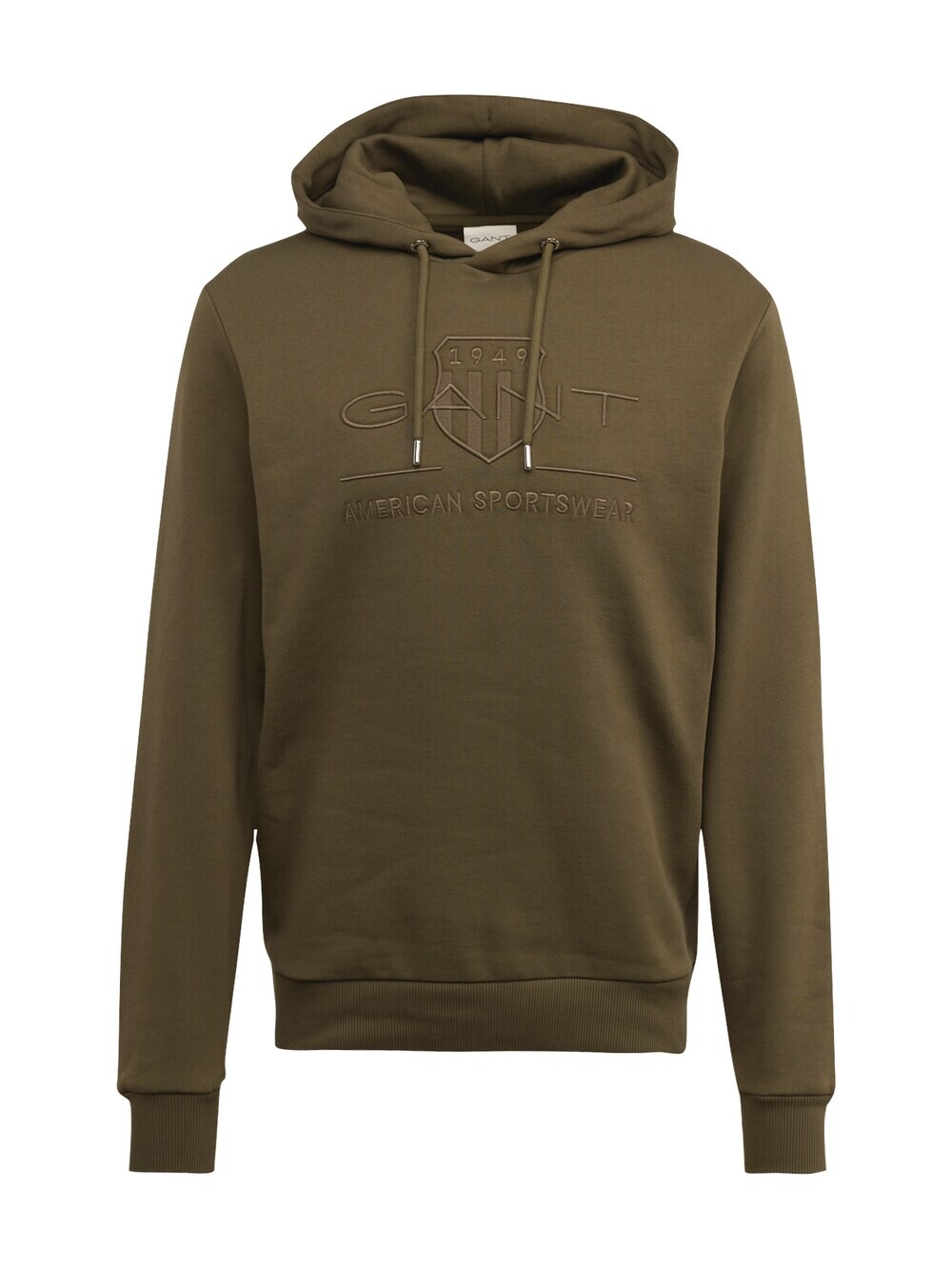 

Толстовка Gant Tonal, оливковое, Зеленый