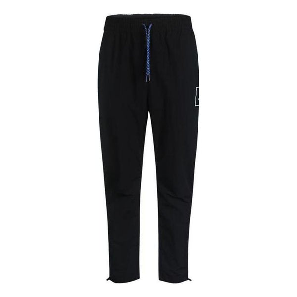 Спортивные штаны Men's adidas Woven Pants Logo Printing Pattern Lacing Straight Sports Pants/Trousers/Joggers Black, мультиколор