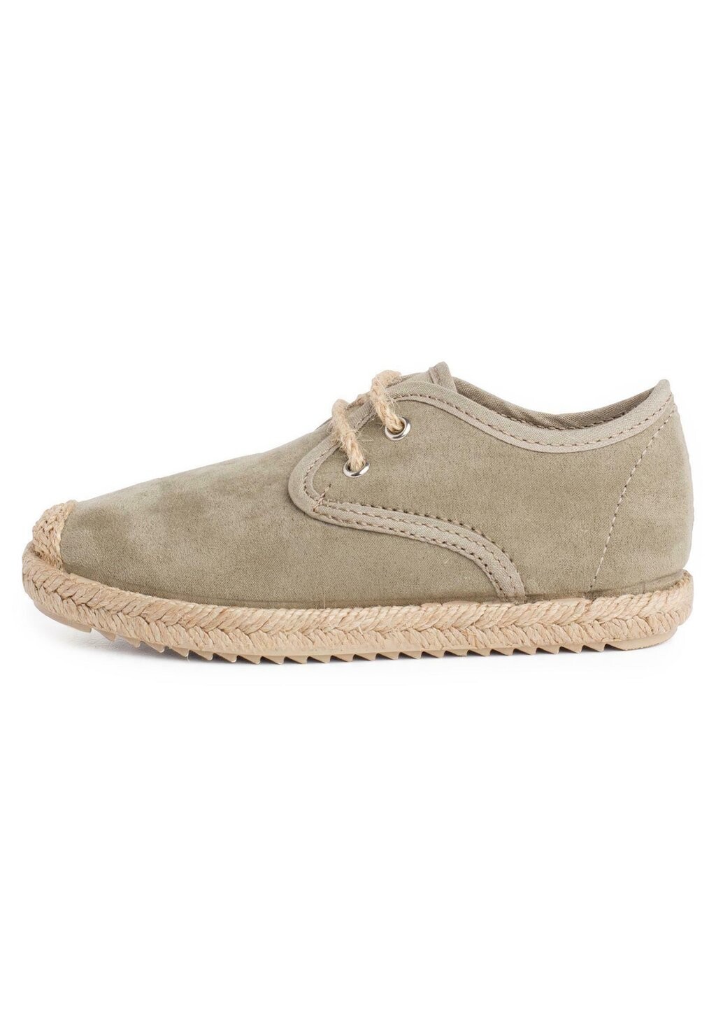 Эспадрильи Blucher Puntera Y Cordones Yute Efecto Suede Pisamonas, цвет verde oliva