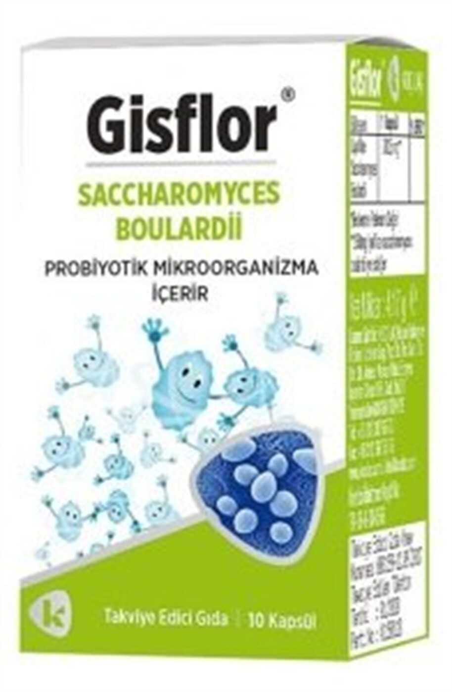 

Гисфлор 10 капсул BIANCO PHARMA
