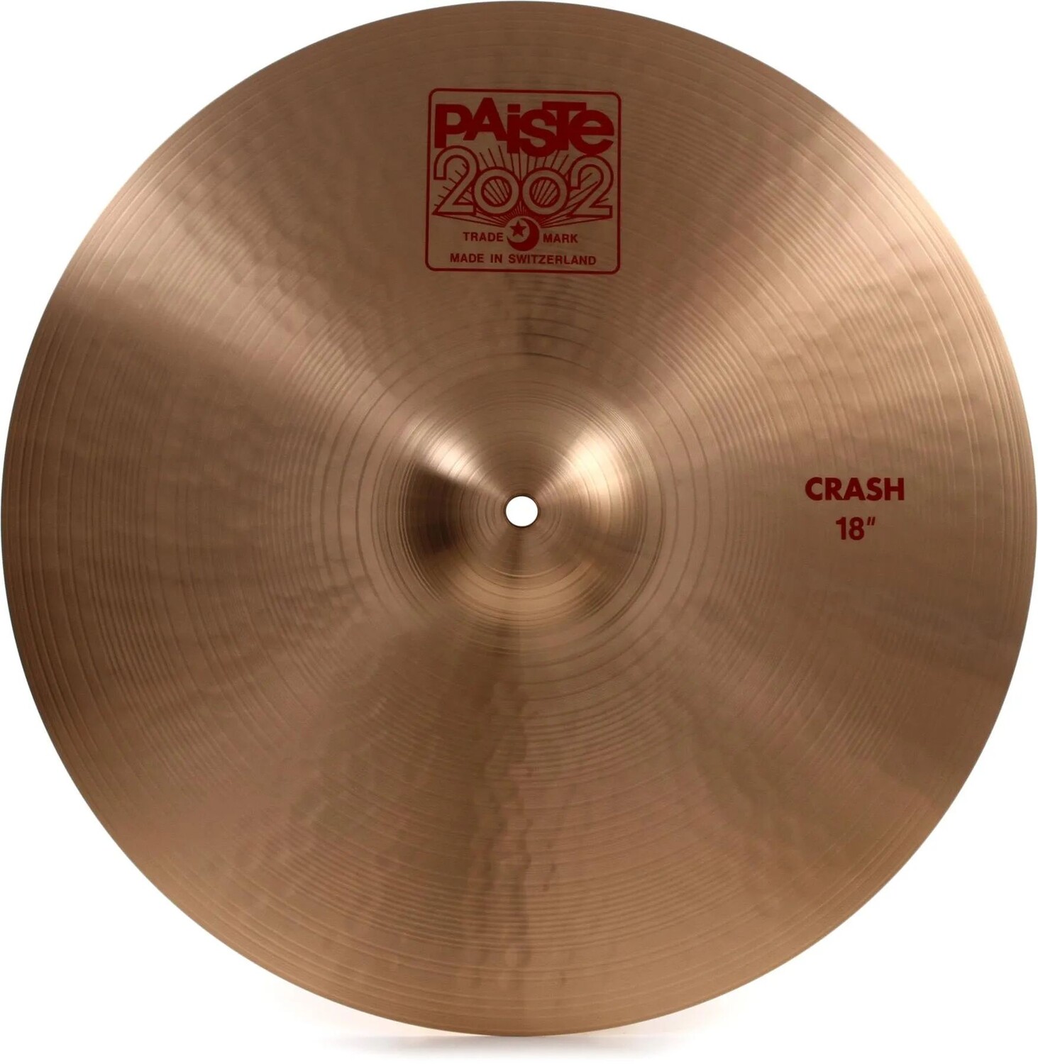 

Paiste 18-дюймовая тарелка Crash 2002 г.