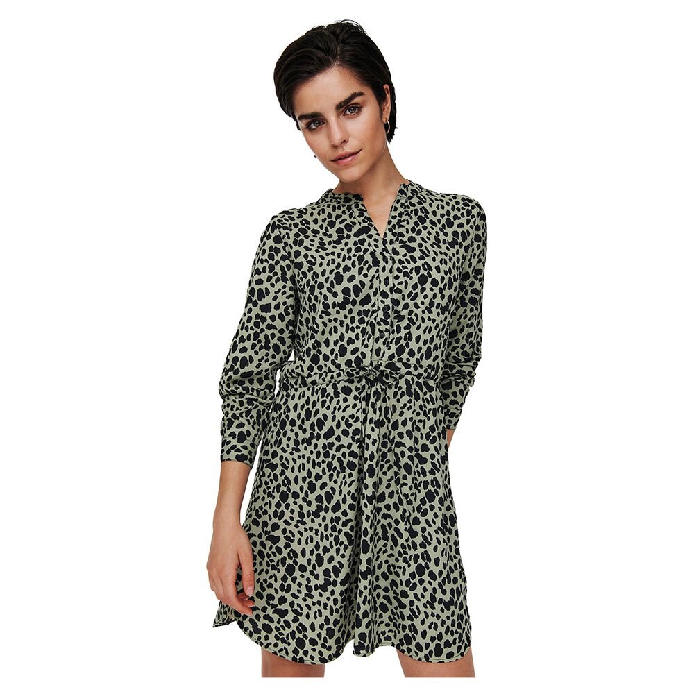 

Короткое платье Only Cory V-Neck Tunic Woven, зеленый