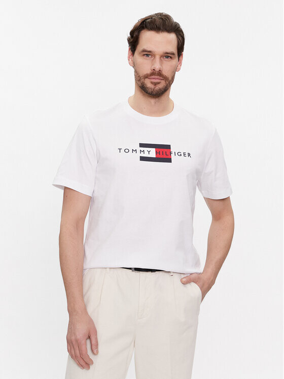 

Футболка стандартного кроя Tommy Hilfiger, белый