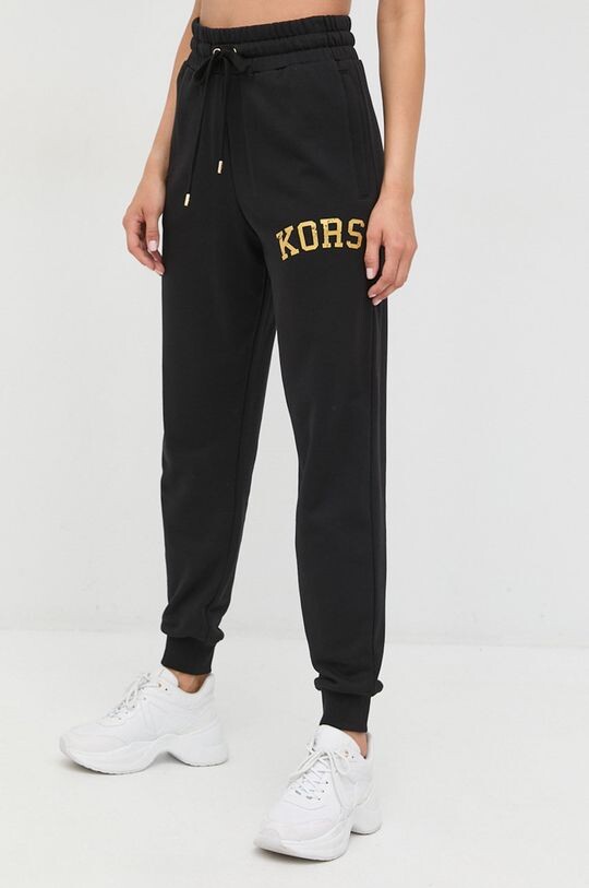

Спортивные брюки из хлопка MICHAEL Michael Kors, черный