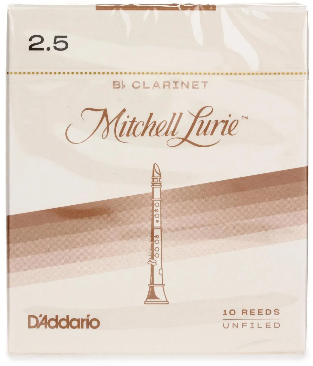 

D'Addario RML10BCL Трость для кларнета Mitchell Lurie Bb — 2,5 (10 шт. в упаковке)