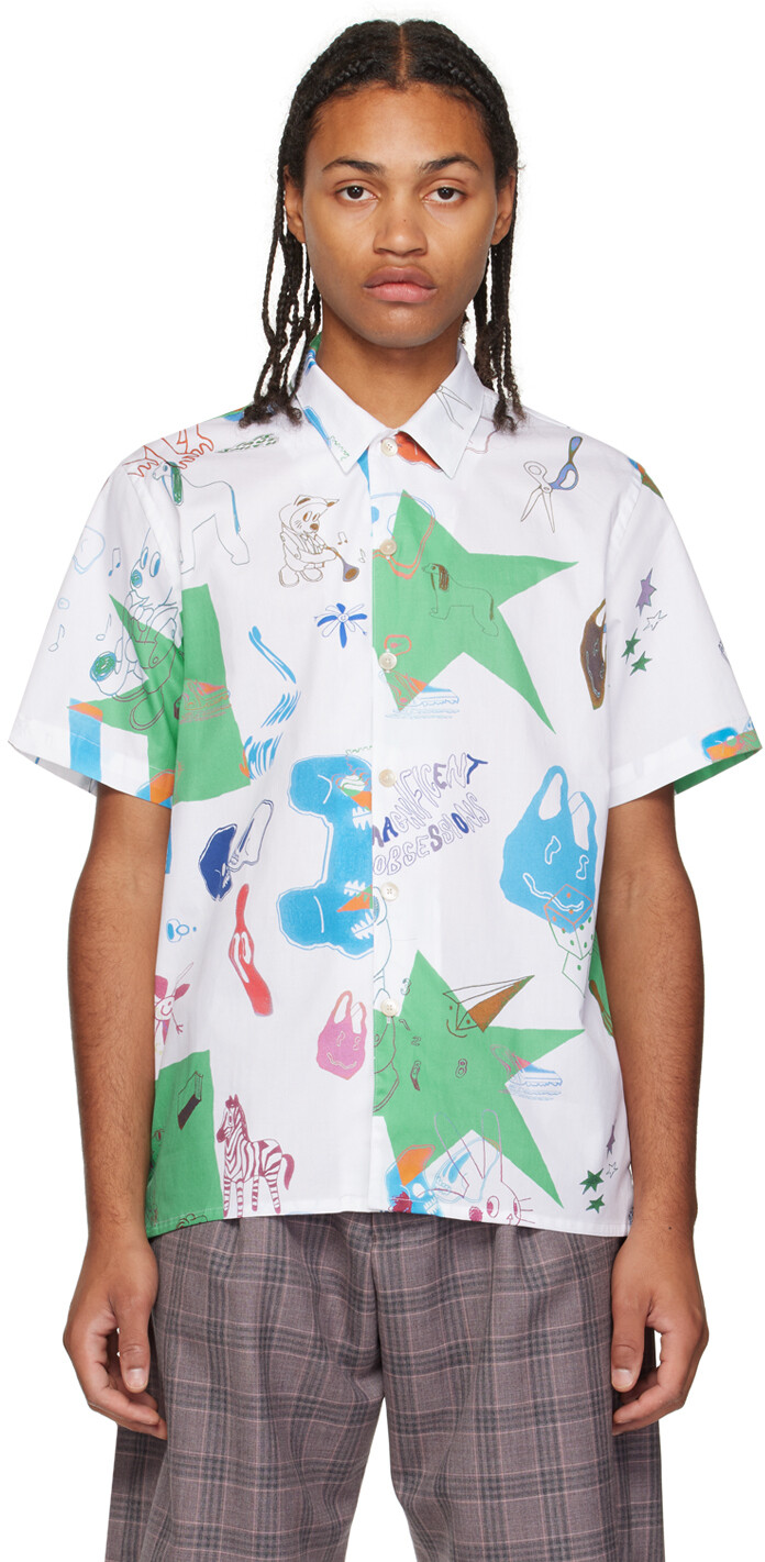 

Белая рубашка PS by Paul Smith Magnificent Obsessions