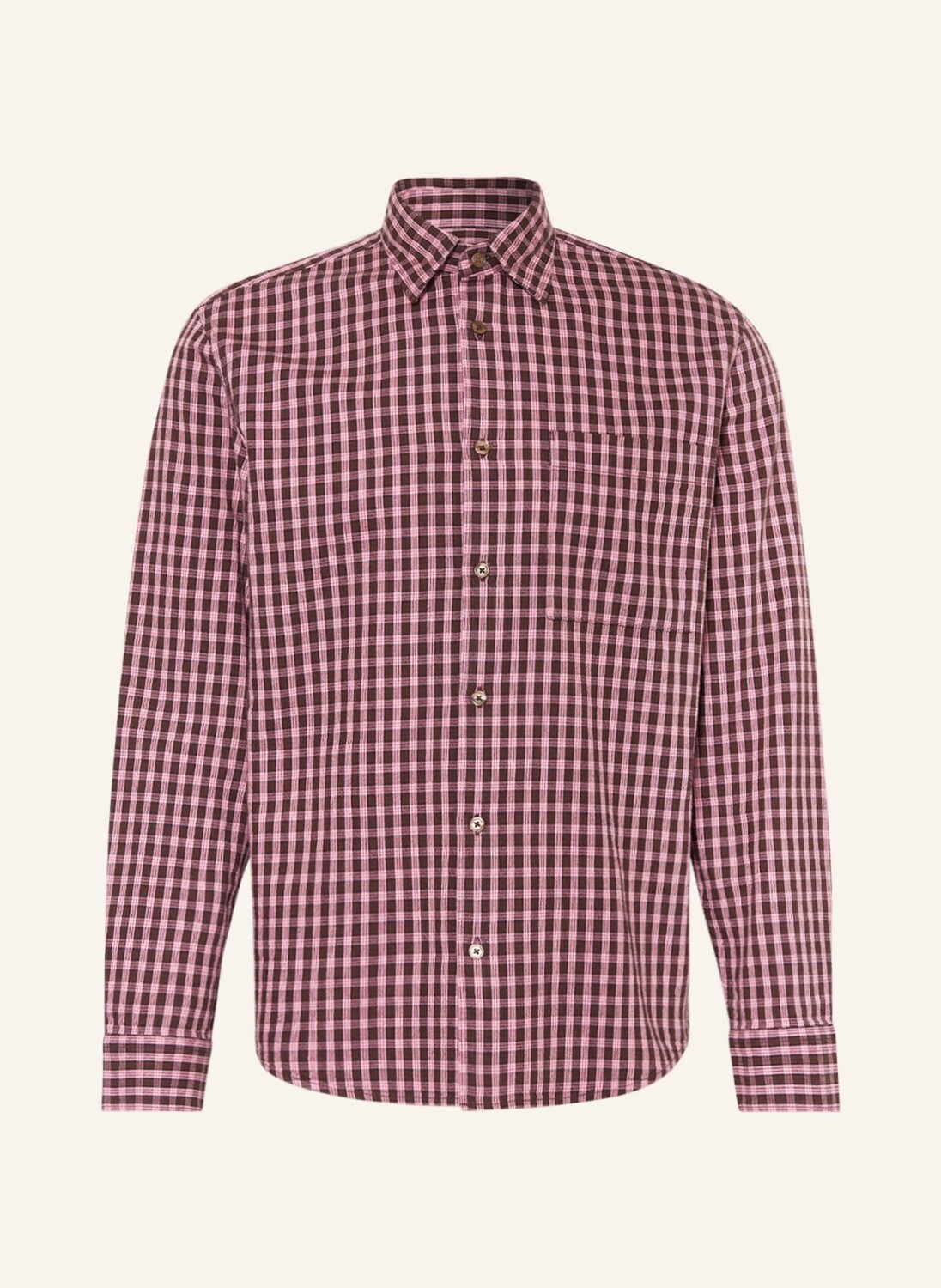 

Рубашка Marc O'Polo Regular Fit, темно-коричневый