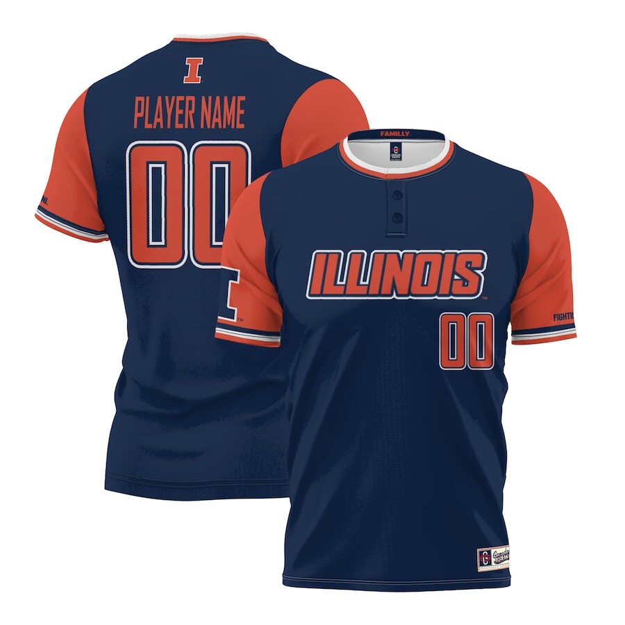 

Джерси ProSphere Illinois Fighting Illini, нави