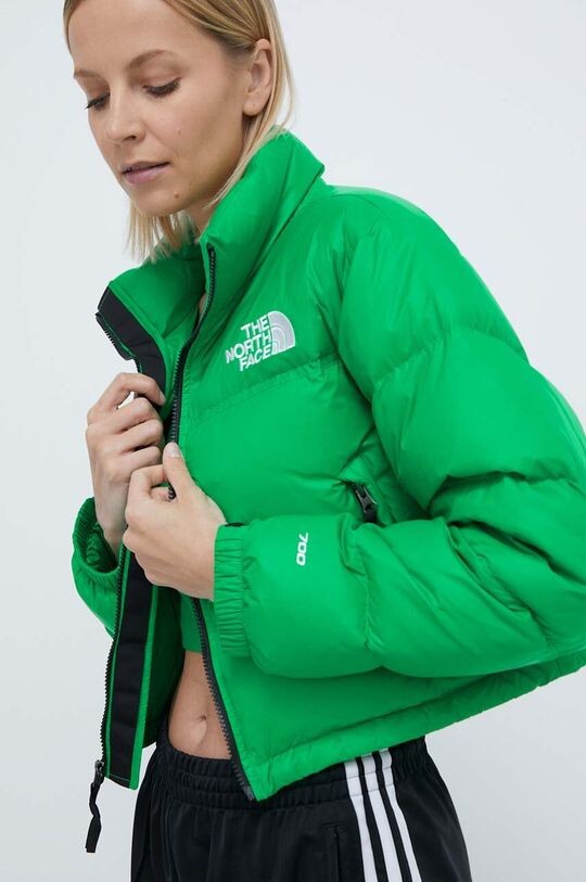 

КУРТКА NUPTSE SHORT JACKET пуховик The North Face, зеленый