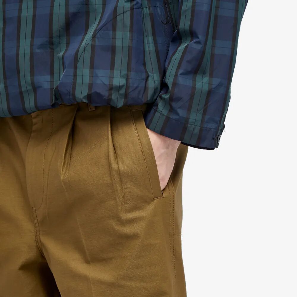 Garbstore Garbstore Широкие легкие брюки со складками, зеленый