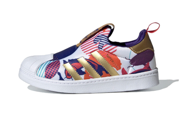 

(BP)Adidas Originals Superstar 360 C Белый/Синий/Золотой