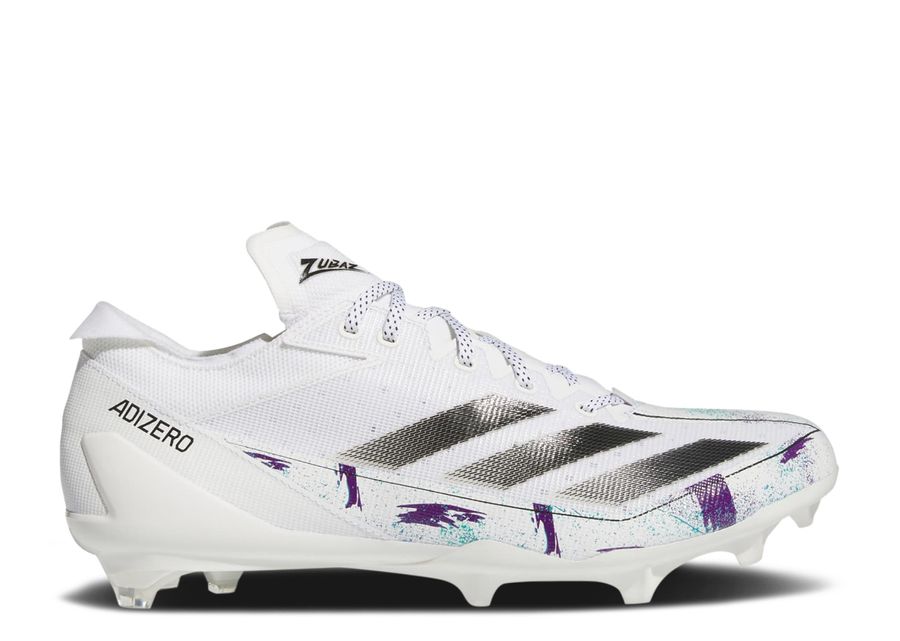 

Кроссовки adidas Zubaz X Adizero Electric, цвет Purple Aqua Confetti