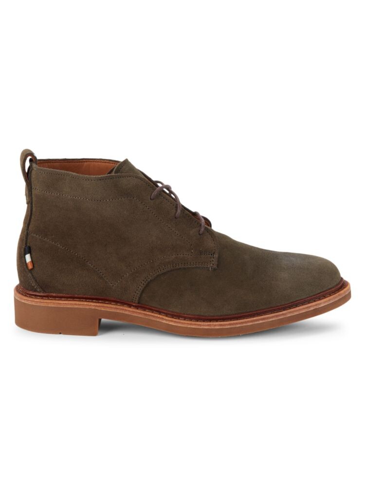 

Замшевые ботинки чукка Denali Allen Edmonds, цвет Loden