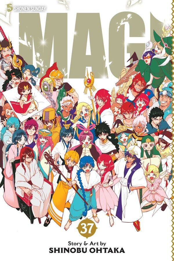 

Манга Magi Manga Volume 37