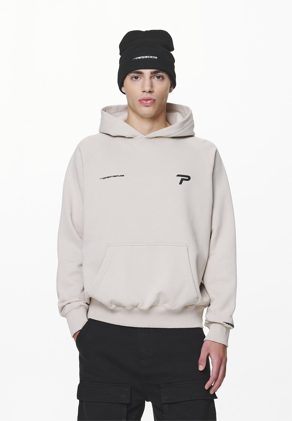 

Толстовка Baron Hoodie Pegador, цвет washed dust cream