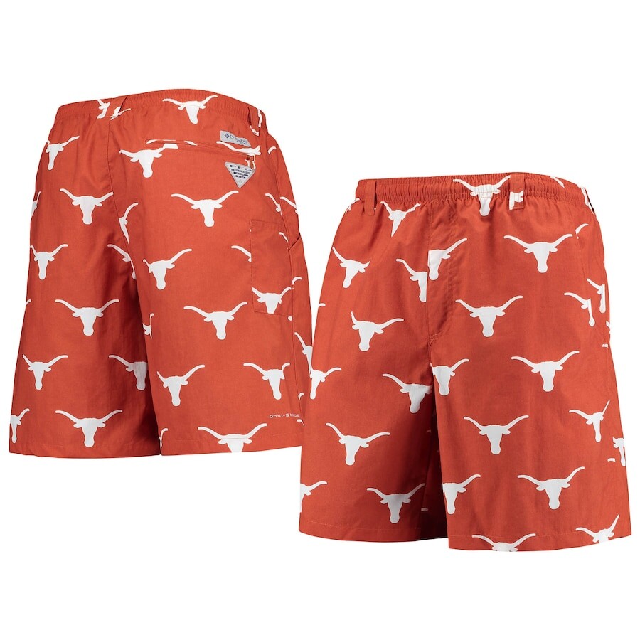 

Шорты Columbia PFG Texas Longhorns, оранжевый