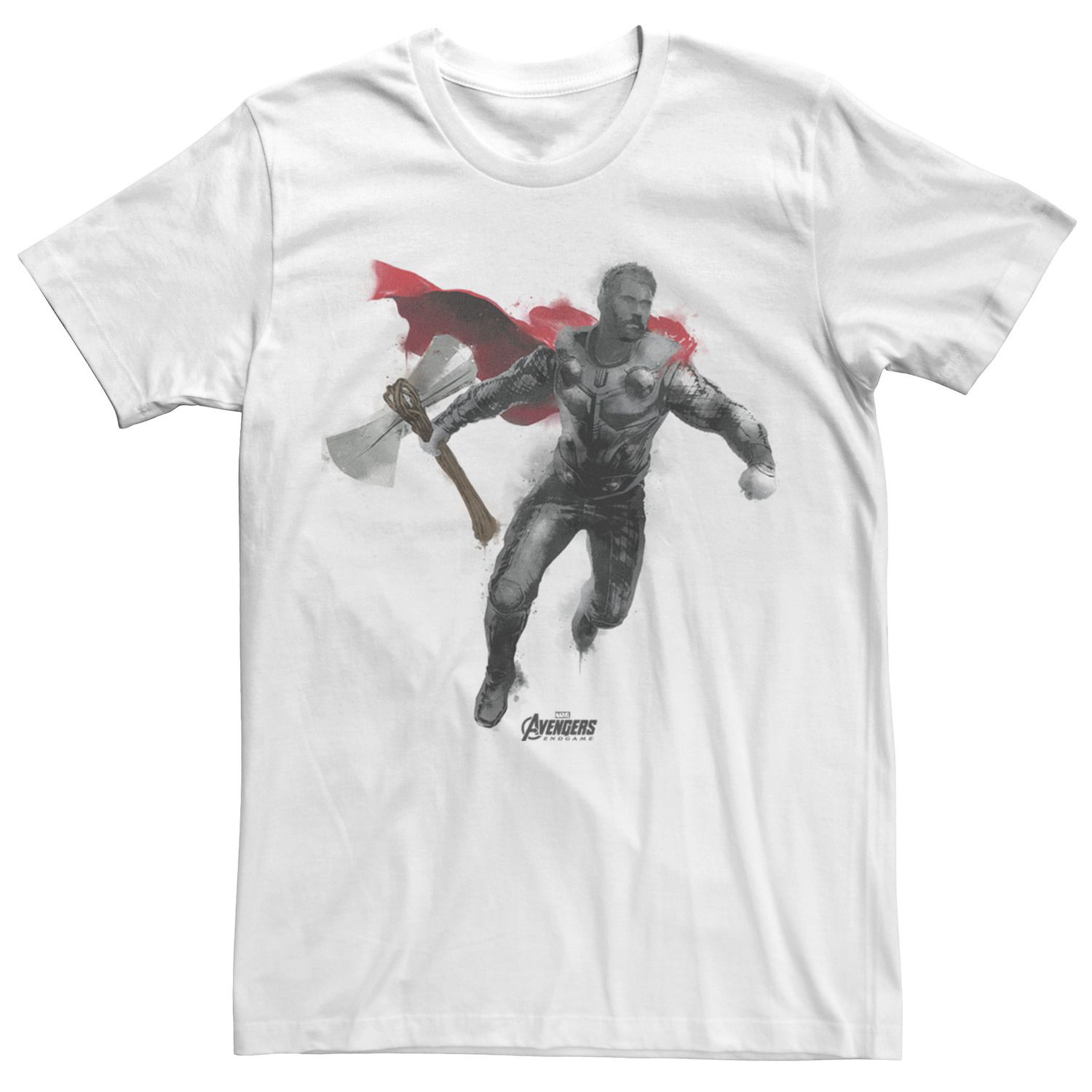 Мужская футболка Avengers Endgame Thor с аэрозольной краской Marvel