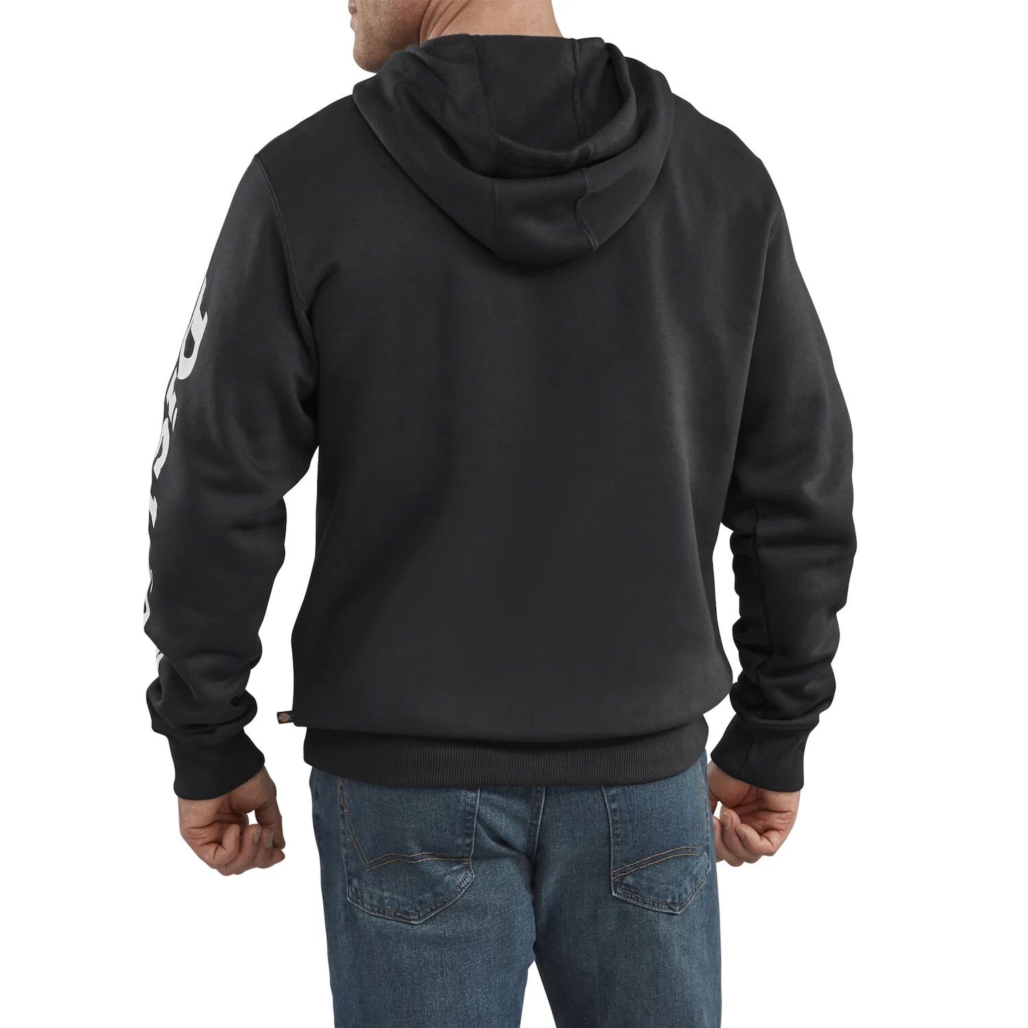 

Мужской флисовый пуловер с капюшоном и логотипом на рукавах Dickies