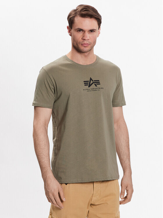 

Футболка стандартного кроя Alpha Industries, бежевый