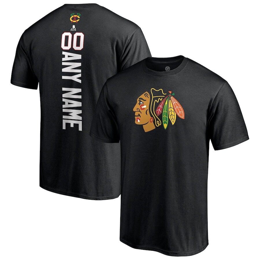 

Футболка с коротким рукавом Fanatics Branded Chicago Blackhawks, черный