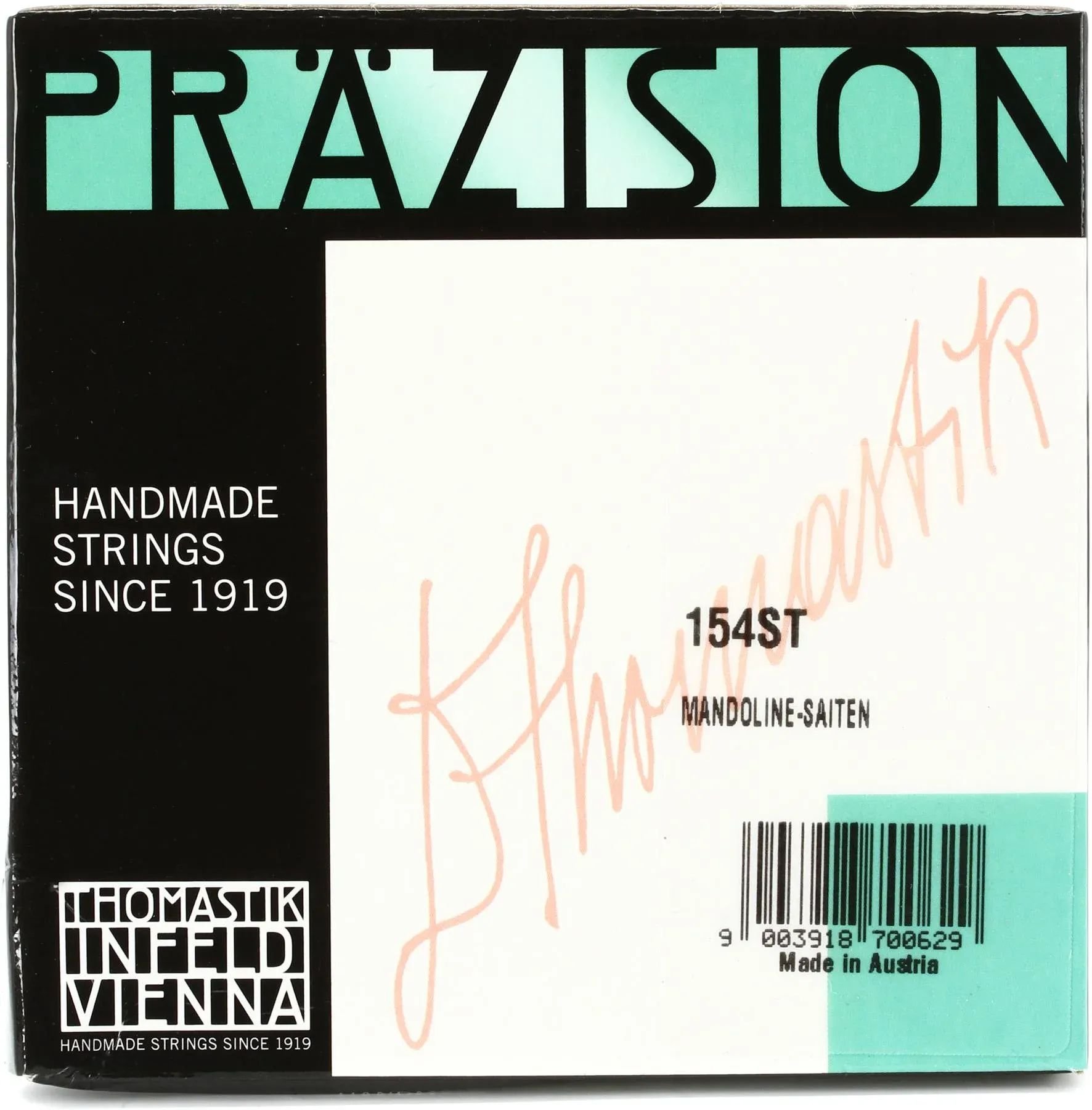 

Струны для мандолины Thomastik-Infeld 154ST Precision — .011-.034 тяжелые