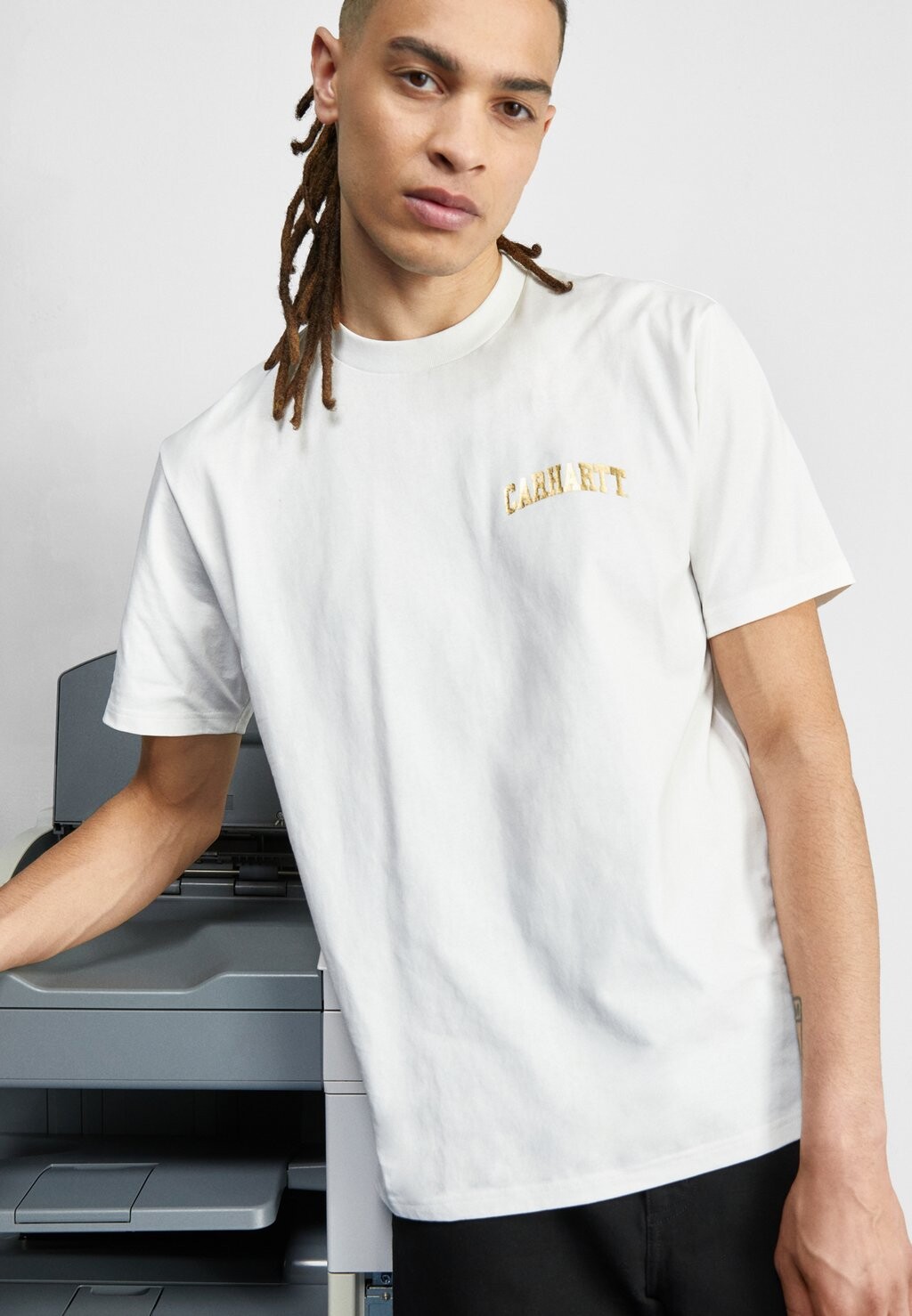 

Футболка с принтом Carhartt WIP, белый