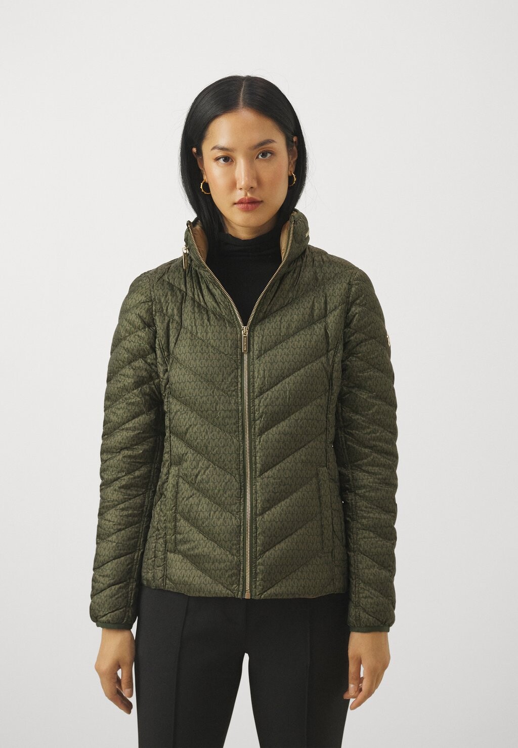 

Куртка Chaqueta MICHAEL Michael Kors PACKABLE RECUT STYLE, цвет jade