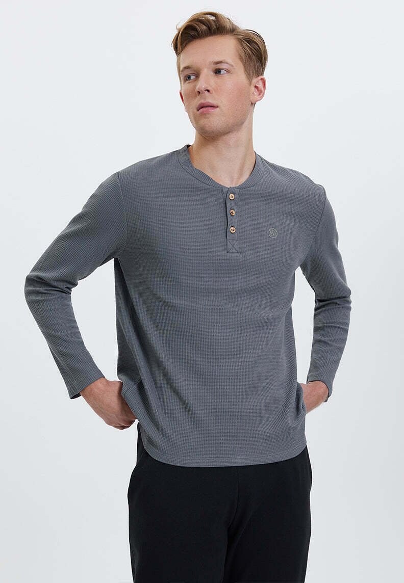 

Топ с длинными рукавами BASIC ESSENTIALS LONG SLEEVE WESTMARK LONDON, цвет quiet shade