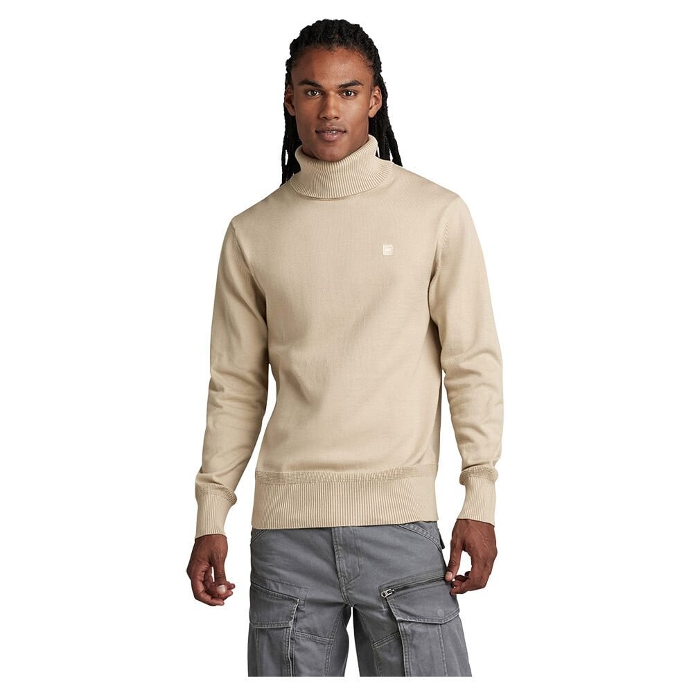 

Свитер G-Star Premium Core Turtle Neck, зеленый