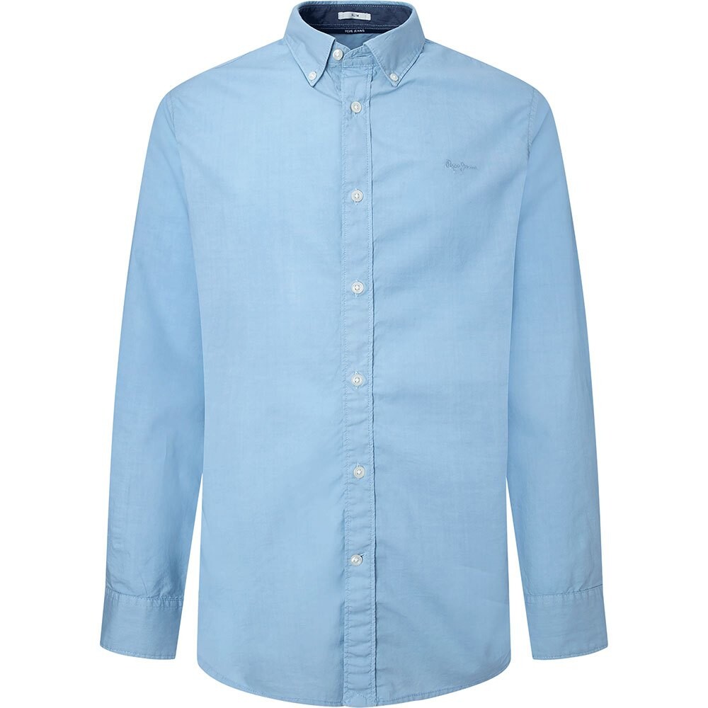 

Рубашка с длинным рукавом Pepe Jeans Peyton, синий