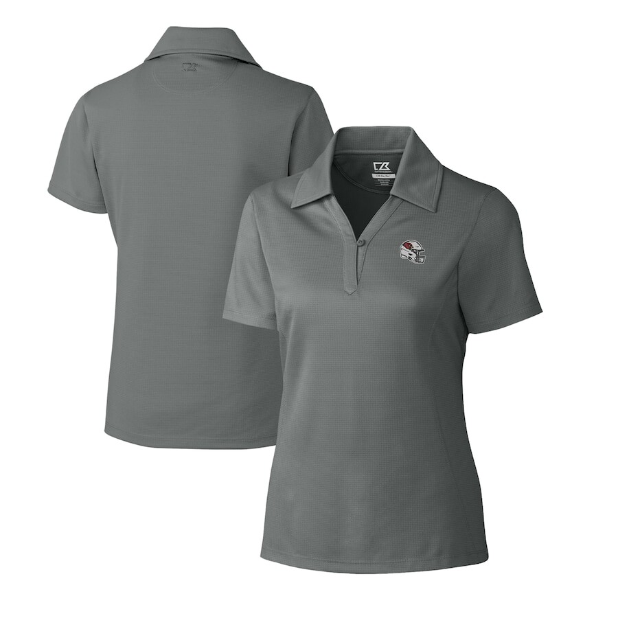 

Поло с длинным рукавом Cutter & Buck Arizona Cardinals, серый