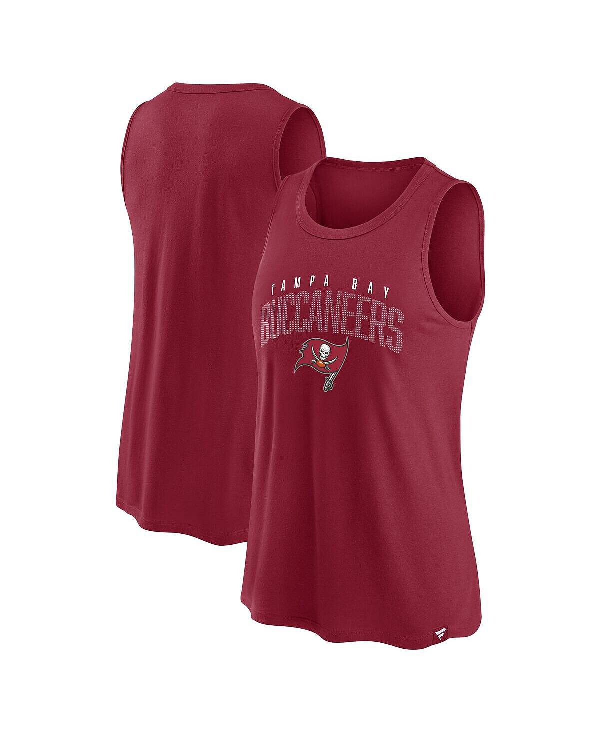 

Женская красная майка с логотипом Tampa Bay Buccaneers Classic Rhine Fanatics, красный