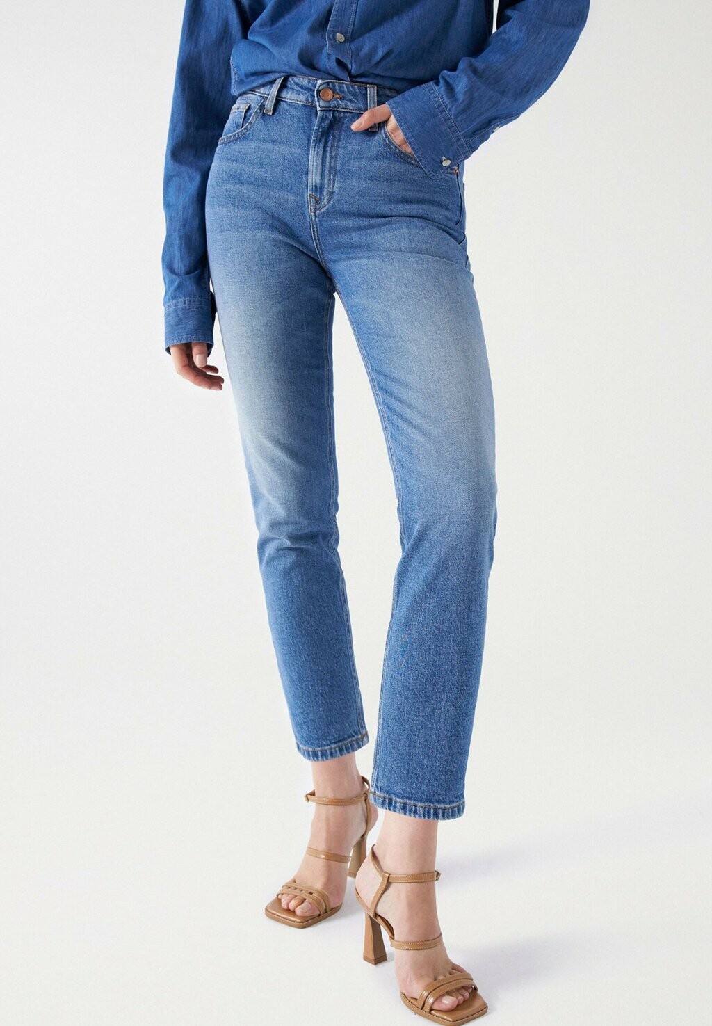 

Джинсы Slim Fit TRUE Salsa Jeans, цвет blau