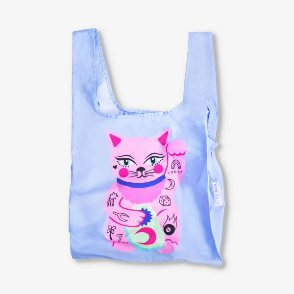 Сумка-шоппер Lucky Cat из переработанных пластиковых бутылок Kind Bag, цвет lucky cat