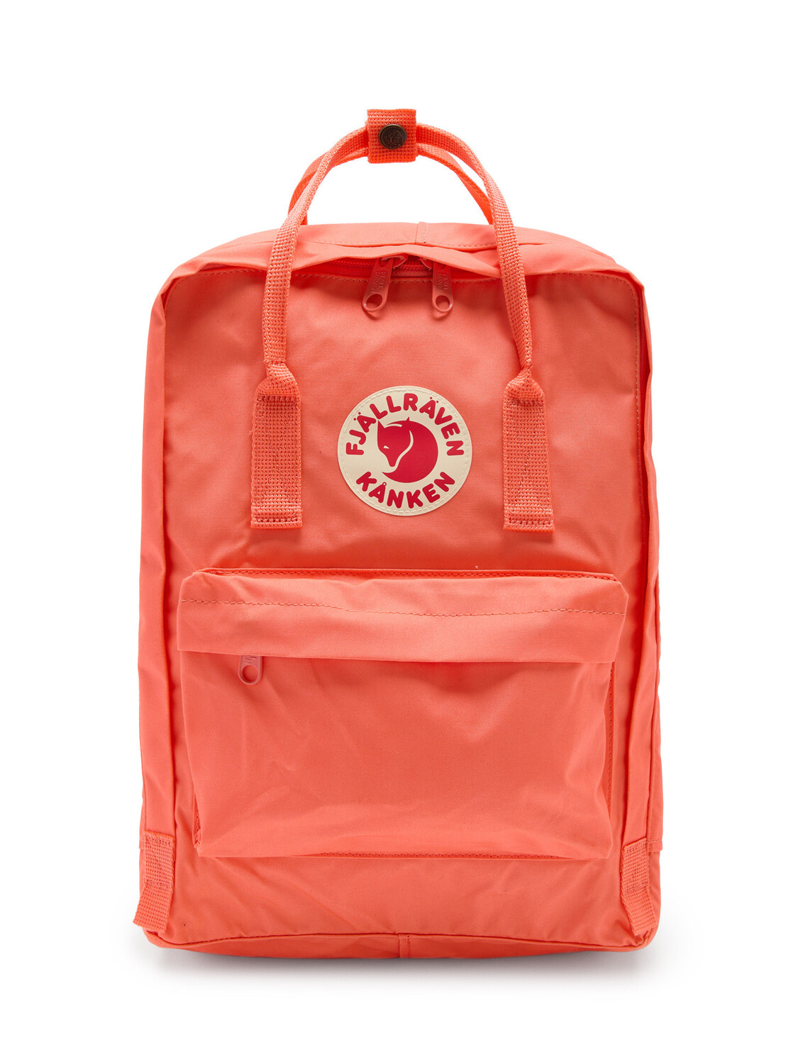 

Fjallraven классический рюкзак Kånken из прочной виниловой ткани., светло-оранжевый